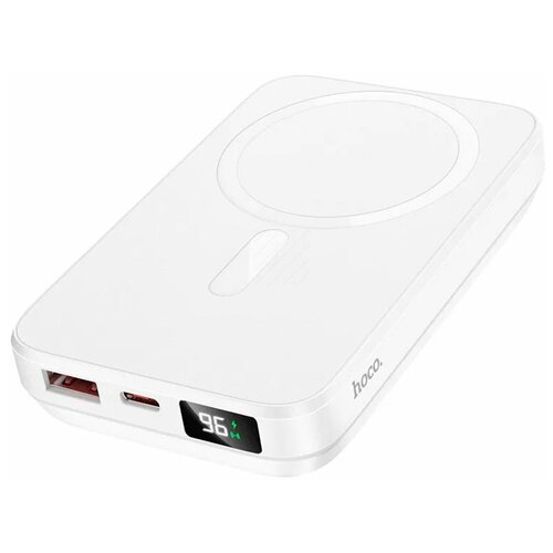 Портативный аккумулятор с беспроводной зарядкой Hoco J88 Wireless 10000mAh белый 175000₽