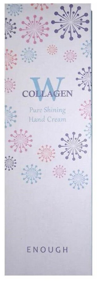 Enough Крем для рук Collagen Pure Shining, 100 мл