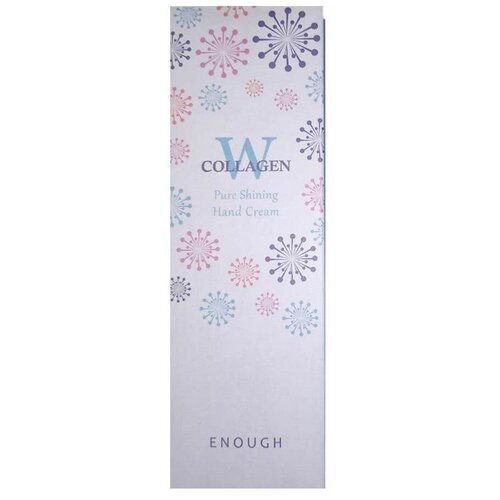 Крем для рук W Collagen Pure Shining Hand Cream 100мл, Enough