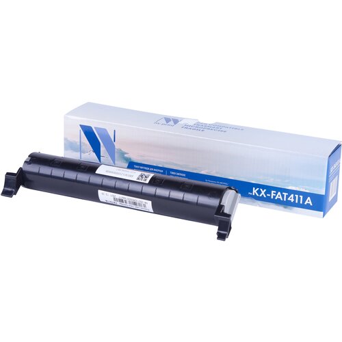 Картридж NV Print совместимый KX-FAT411A для Panasonic KX-MB 2000/2020/2030 {18768} kx fat411a galaprint совместимый черный тонер картридж для panasonic kx mb 1900 2000 2010 2020 2