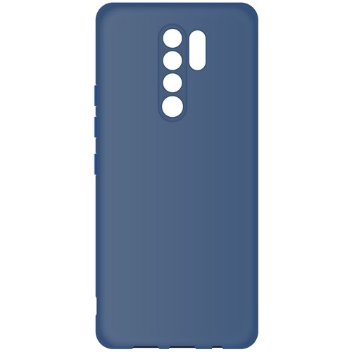 Чехол Microfiber Case для Xiaomi Redmi Note 9 синий