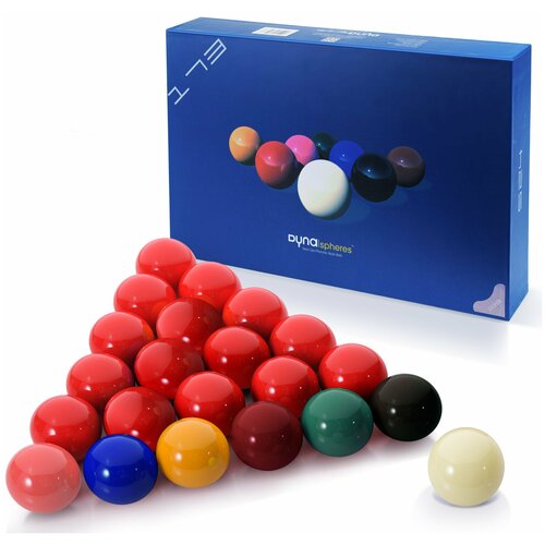 Шары для бильярда Dyna spheres Silver Snooker Next Gen 52,4 мм