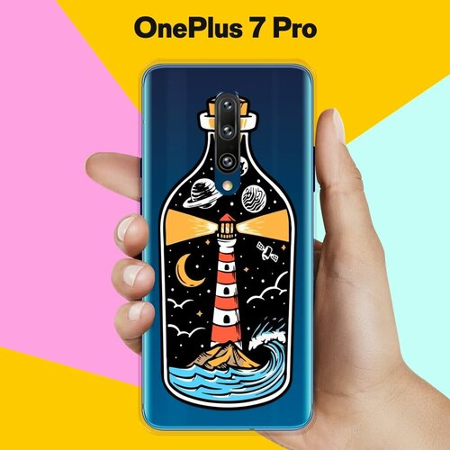 Силиконовый чехол на OnePlus 7 Pro Бутылка / для ВанПлас 7 Про силиконовый чехол на oneplus 7 pro горы для ванплас 7 про