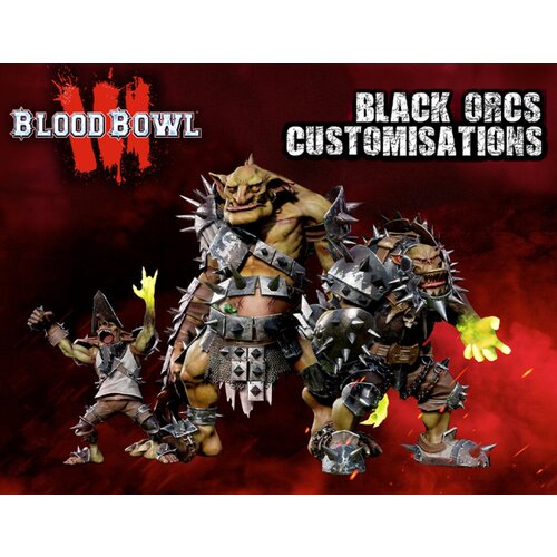 Blood Bowl 3 - Black Orcs Customizations blood bowl 3 black orcs customizations дополнение [pc цифровая версия] цифровая версия