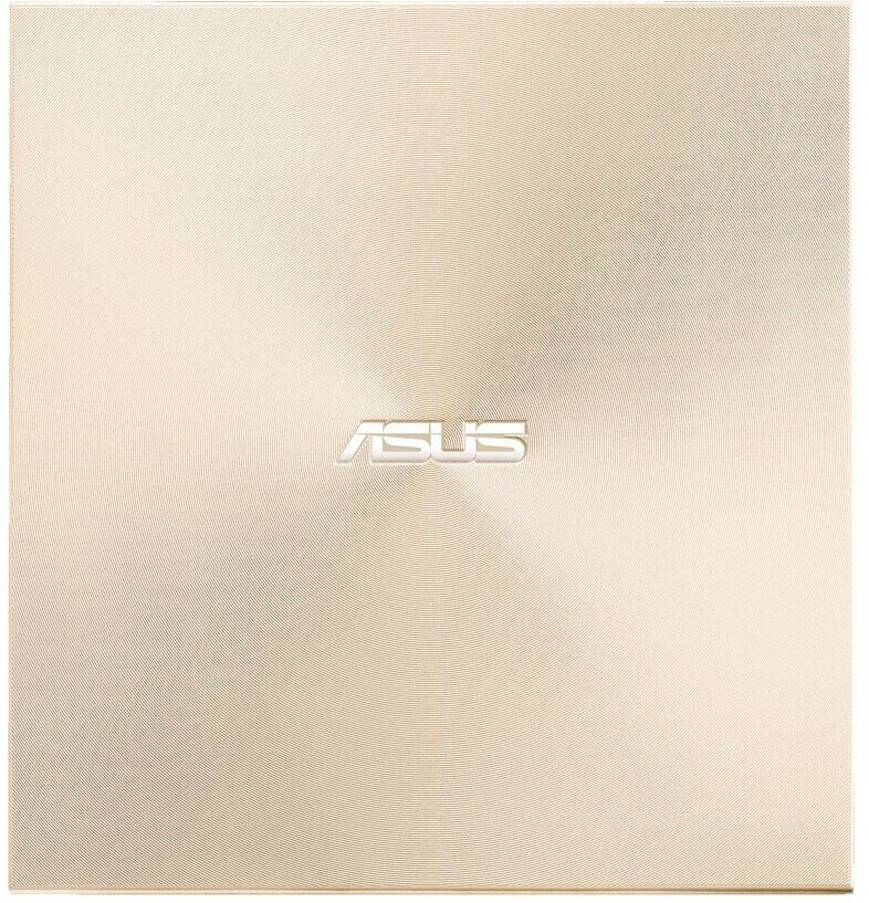 Привод оптический внешний ASUS ZenDrive DVD-RW, SDRW-08U9M-U/GOLD / G/ AS/ P2G// ,USB, USB Type-C, Золотистый SDRW-08U9M-U /GOLD/ G /AS /P2G - фото №1
