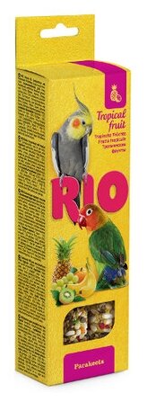 RIO Палочки для крупных попугаев с фруктами и ягодами 180 г