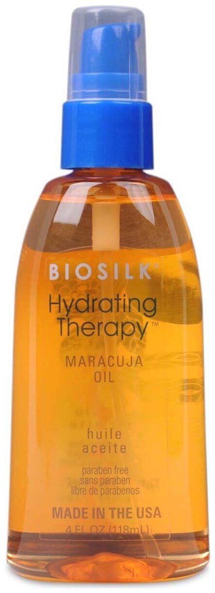 Увлажняющее масло для волос Hydrating Therapy Maracuja Oil Biosilk 118 мл.