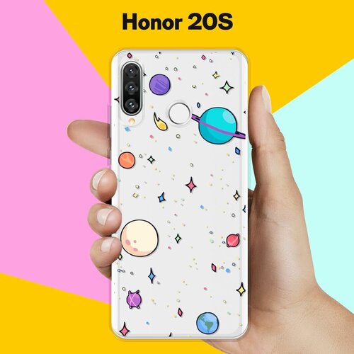 Силиконовый чехол на Honor 20S Планеты / для Хонор 20С силиконовый чехол планеты на honor 20s