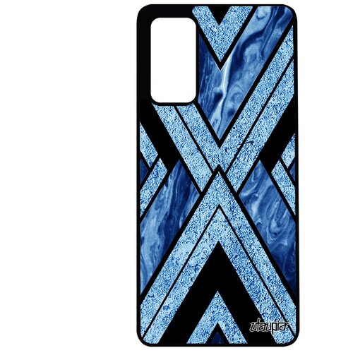 фото Чехол на смартфон samsung galaxy s20fe, "х-орнамент" геометрический гранит utaupia