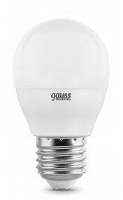 GAUSS Светодиодные лампы 53212 Светодиодная лампа LED Elementary Шар 12W 880lm E27 3000K 1 10 100 0