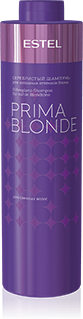 ESTEL PROFESSIONAL, PRIMA BLONDE, Серебристый шампунь для холодных оттенков блонд, 1000 мл