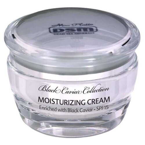 крем для лица на основе натуральной черной икры SPF15 Mon Platin Moisturizing Cream SPF 15 with black caviar израильская косметика интернет магазин купить косметику отзывы спб мск