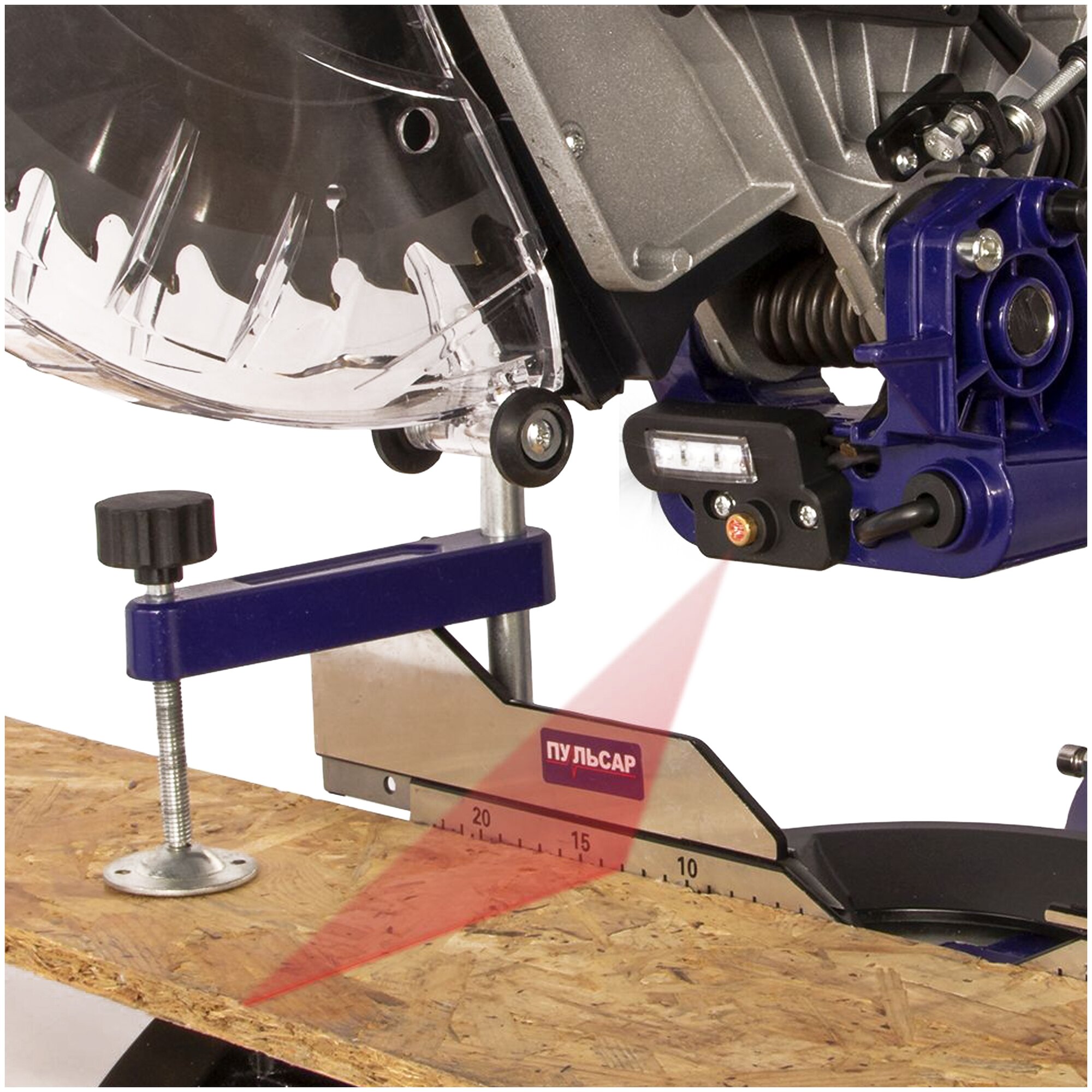 Пила торцовочная Пульсар ПТН 305-2000, 791-325 - фотография № 8