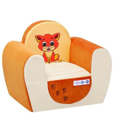 Кресло PAREMO детское PCR316, 38 x 38 см, обивка: текстиль, цвет: котенок