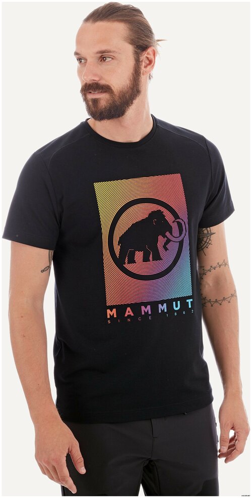 Футболка Mammut, размер M, черный