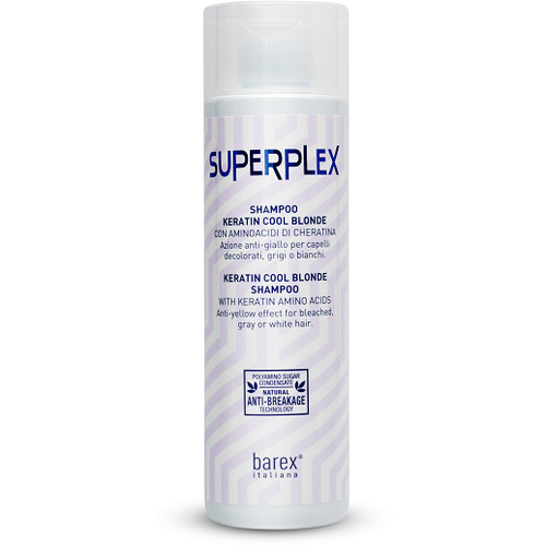 Barex Italiana Barex SUPERPLEX Шампунь для придания холодного оттенка 250 мл barex superplex кондиционер для придания холодного оттенка 200 мл