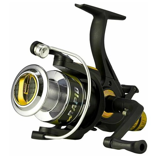 фото Рыболовная катушка rapid yellow 5000b/с байтраннером / 6+1 подш. / катушка карповая /для фидера нет бренда