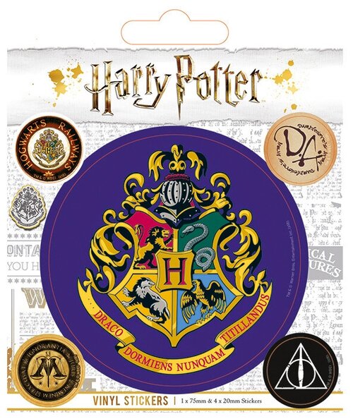 Pyramid International Набор наклеек Harry Potter Hogwarts 5 шт.