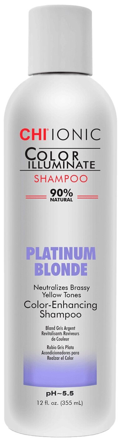 CHI шампунь Color Illuminate Platinum Blonde, 355 мл