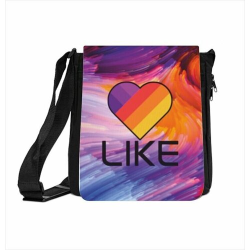 Сумка , мультиколор new likee video app backpack 3d print likee cat fox heart 3pcs set bag zipper back pack pencil case bagpack russia type bookbag