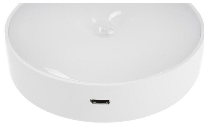 FriendZone Светильник двухцветный с датчиком движ., 6 LED, 2,5 Вт, от аккум. бат., 3000К+6000К, белый - фотография № 7