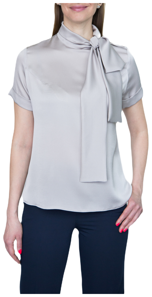 Блуза  Galar, размер 56, серый