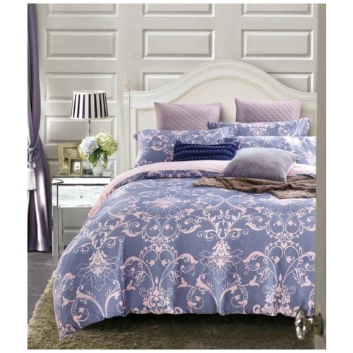 фото Постельное бельё тр-22 темно-голубой tp-22-173 famille