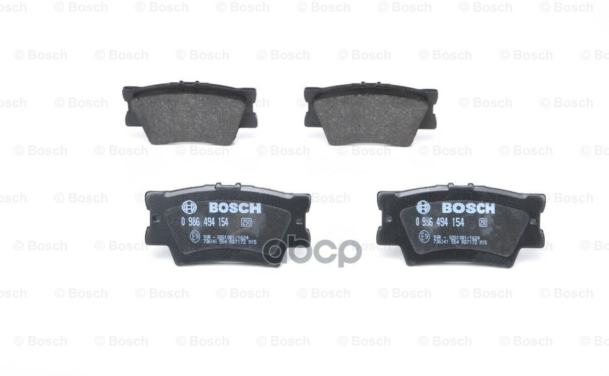 Колодки Тормозные Дисковые Bosch арт. 0986494154