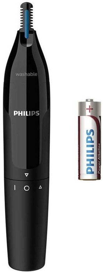 Триммер Philips NT1650/16 черный (насадок в компл:1шт)