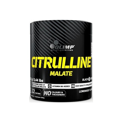 Аминокислоты отдельные, Olimp, Citrulline Malate, 200 г, Лимон