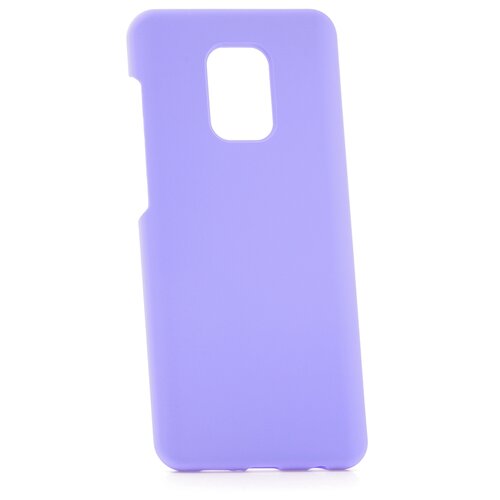 фото Чехол на xiaomi redmi note 9 pro kruche silicone plain lilac purple