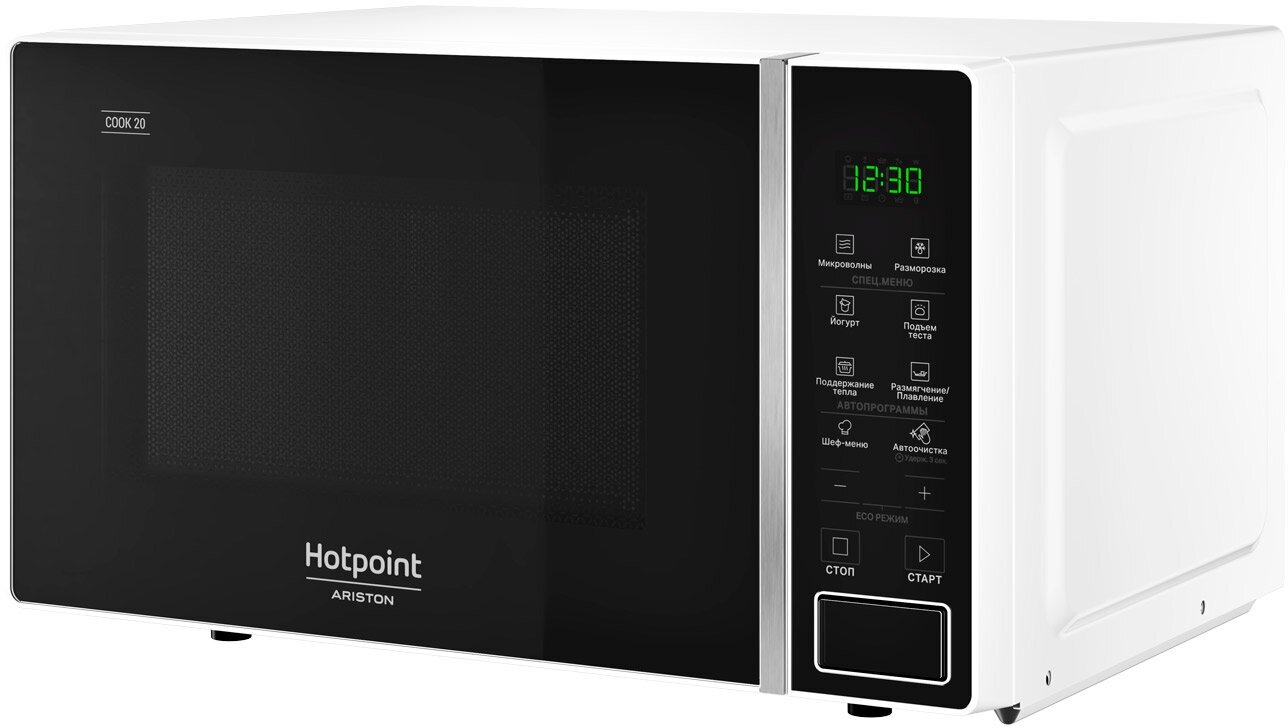 MWHA 201 W Микроволновая печь Hotpoint-Ariston MWHA 201 W белый - фотография № 2