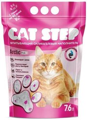 Впитывающий наполнитель Cat Step Arctic Pink 7,6 7.6 л 3.3 кг