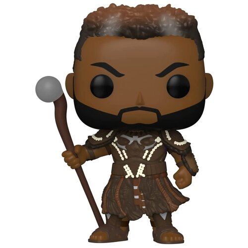 Фигурка Funko POP! Bobble Marvel Black Panther Wakanda Forever M'Baku 63942, 10 см настольная игра монополия marvel studios черная пантера wakanda forever коллекционная monopoly