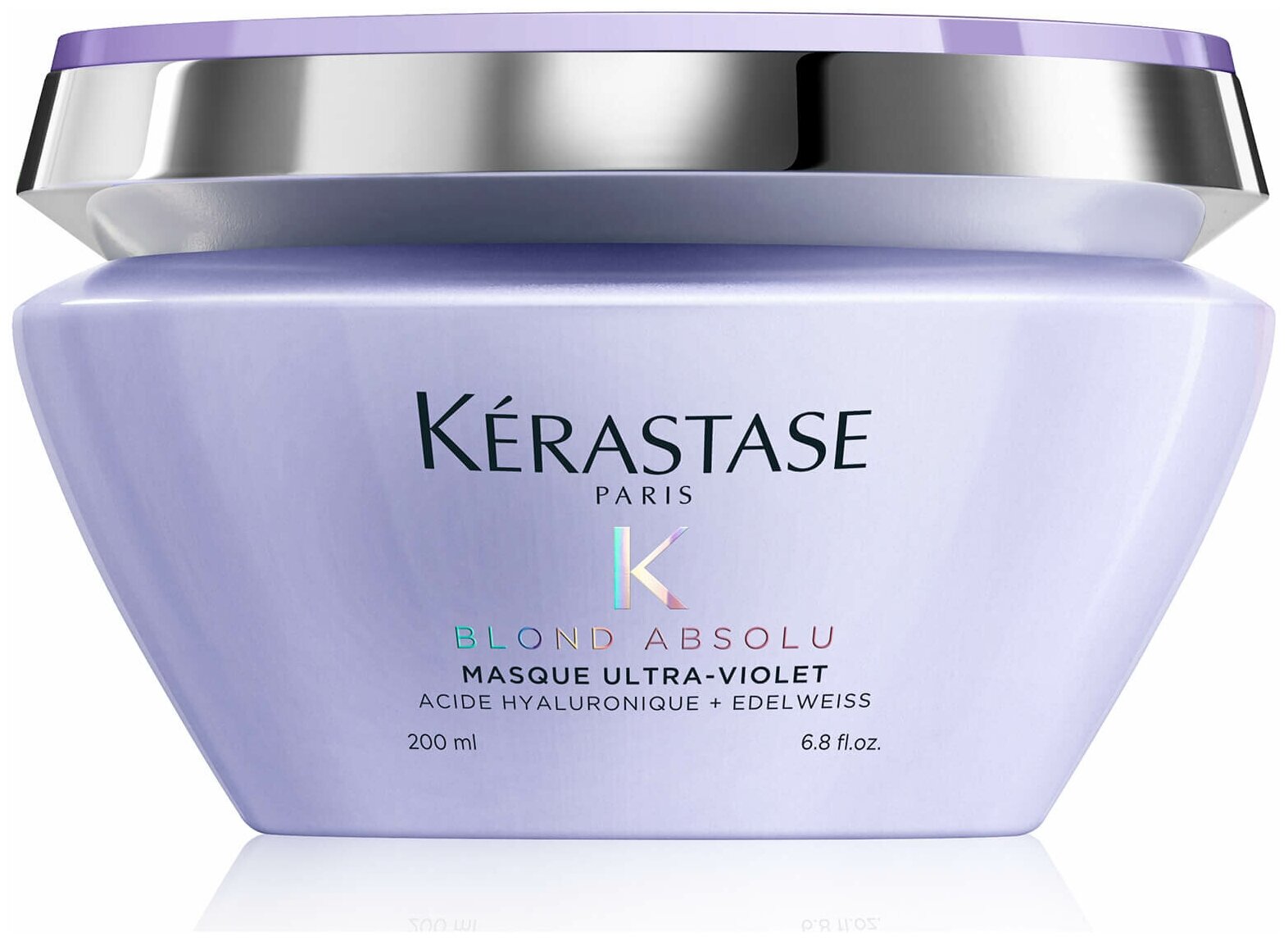 Kerastase Blond Absolu Ultra-Viole Питательная фиолетовая маска для волос, нейтрализующая желтые тона, 200 мл