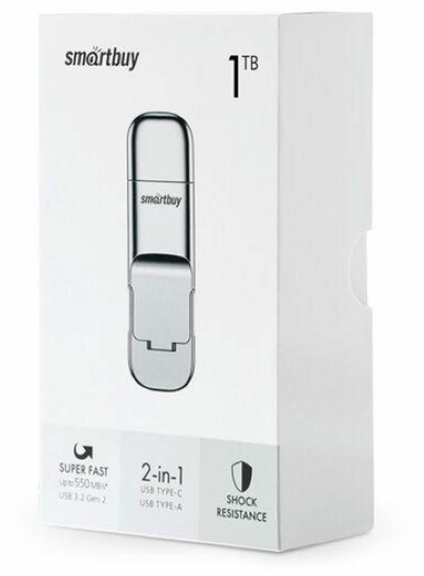 Накопитель USB 3.2 SmartBuy M5, Type-C/Type-A, 510/480 MB/s - фото №17