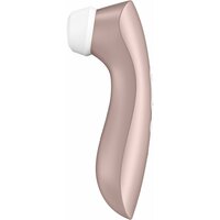 Satisfyer Pro 2+ Вакуумно-волновой бесконтактный стимулятор клитора (бронза), артикул - 9016525, модель - J2018-31