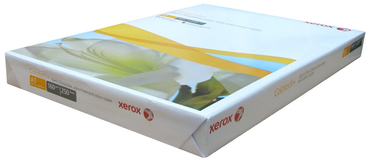 Бумага XEROX Colotech+ немелованная SRA3 (320 x 450 мм) 160 г/м2, 250 листов, 003R98855