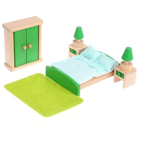 Набор деревянной мебели Спальня (10 предметов)
