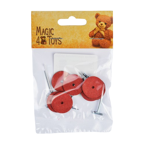 Magic4Toys Набор креплений фибра поворотная №20п, НК.6359 красный набор мягких игрушек мстители супергерои 5 штук 45 см