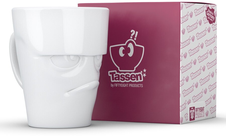 Кружка Tassen Grumpy 350 мл, белая — фото 1