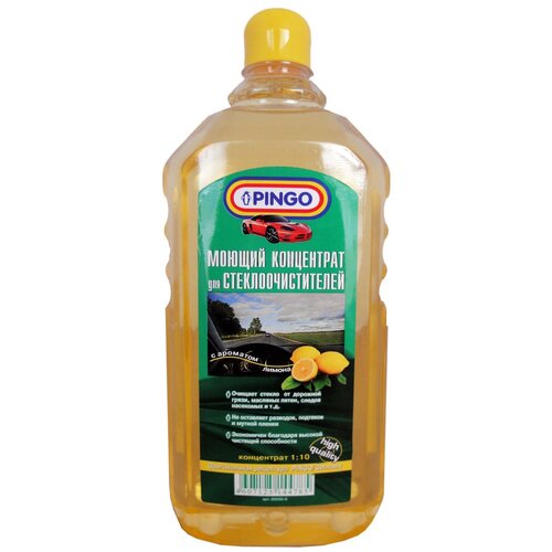 Концентрат жидкости для стеклоомывателя PINGO 85030-0, лимон, 1 л