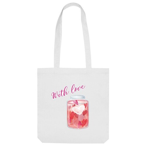 фото Сумка шоппер us basic, белый