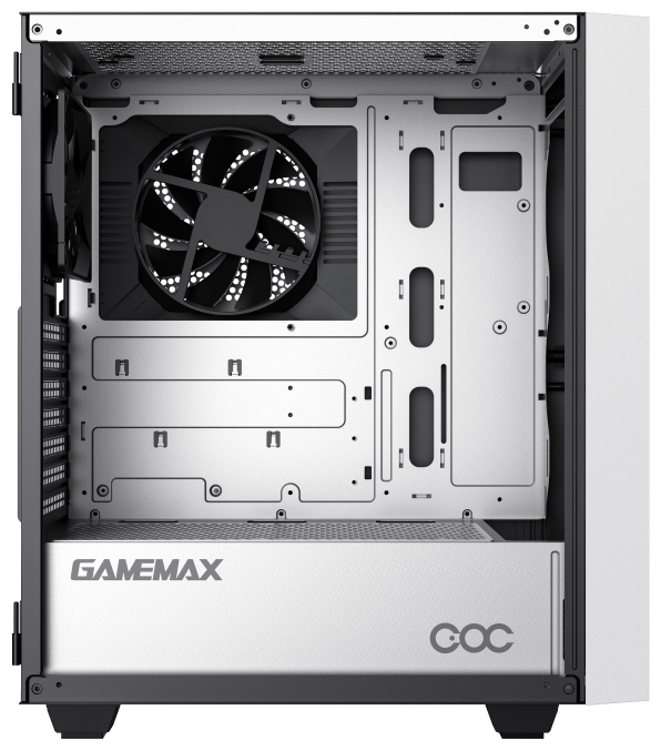 Корпус GameMax Brufen C3 WB White-Blue - фото №4