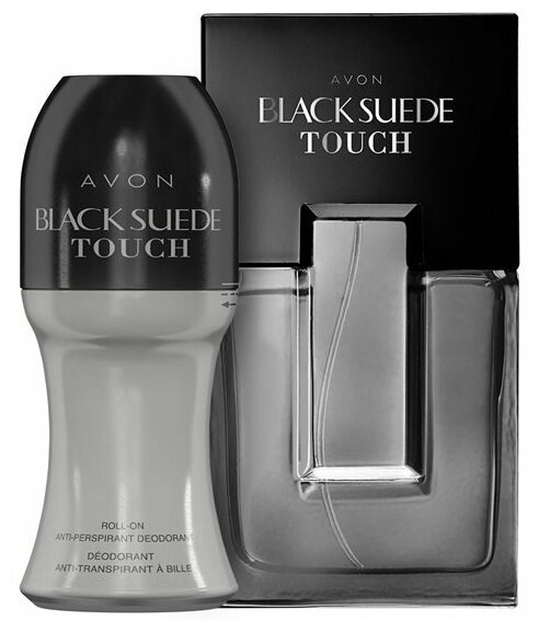 Avon Набор Black Suede Touch для него (Туалетная вода, 75 мл+ Дезодорант с шариковым аппликатором, 50 мл)