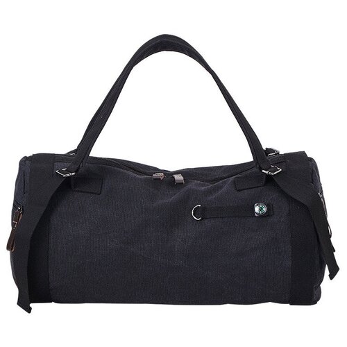 Сумка спортивная сумка-рюкзак , 50х25х27 см, ручная кладь, черный