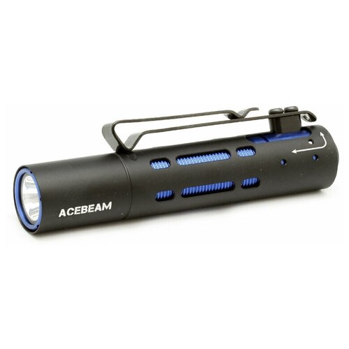 Фонарь Acebeam Rider RX AL, 1 x 14500, диод Nichia 219F, 65 метров, 650 люмен (Комплект) фонарь acebeam pokelit aa orange 1 x 14500 диод nichia 219f 86 метров 550 люмен комплекте