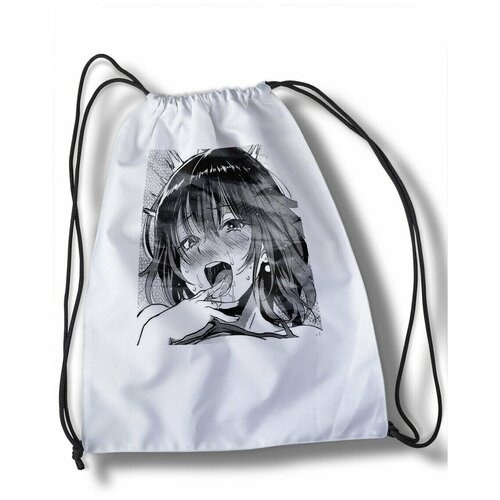 Мешок для сменной обуви Ahegao - 20776 boku no hero academia kids school bags anime cartoon students schoolbag anime manga teenage boys girls school backpacks mochila