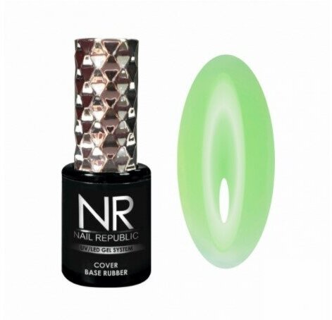 Nail Republic Базовое покрытие Cover Rubber Candy Base, №69, 10 мл