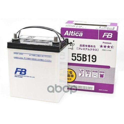 Аккумулятор Fb 55B19l Altica Premium, Japan-Стандарт, 50Ah 450A 185X125x220 (-+) FURUKAWA арт. 55B19L